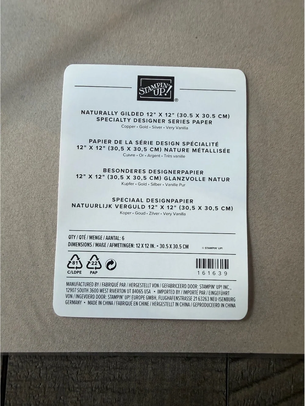 Stampin Up! brand new